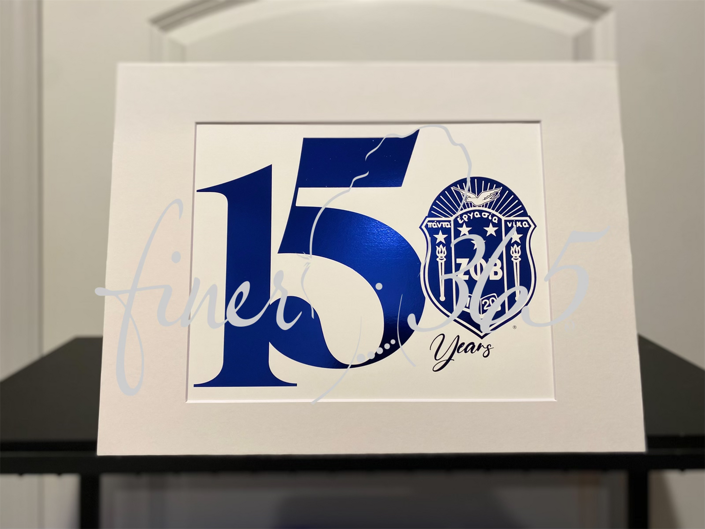 15yr Zetaversary - Decorative Metallic Art Print